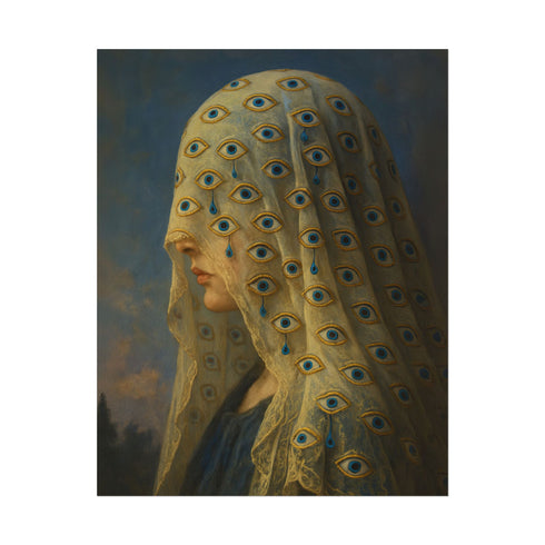Veil of Eyes Fine Art Print